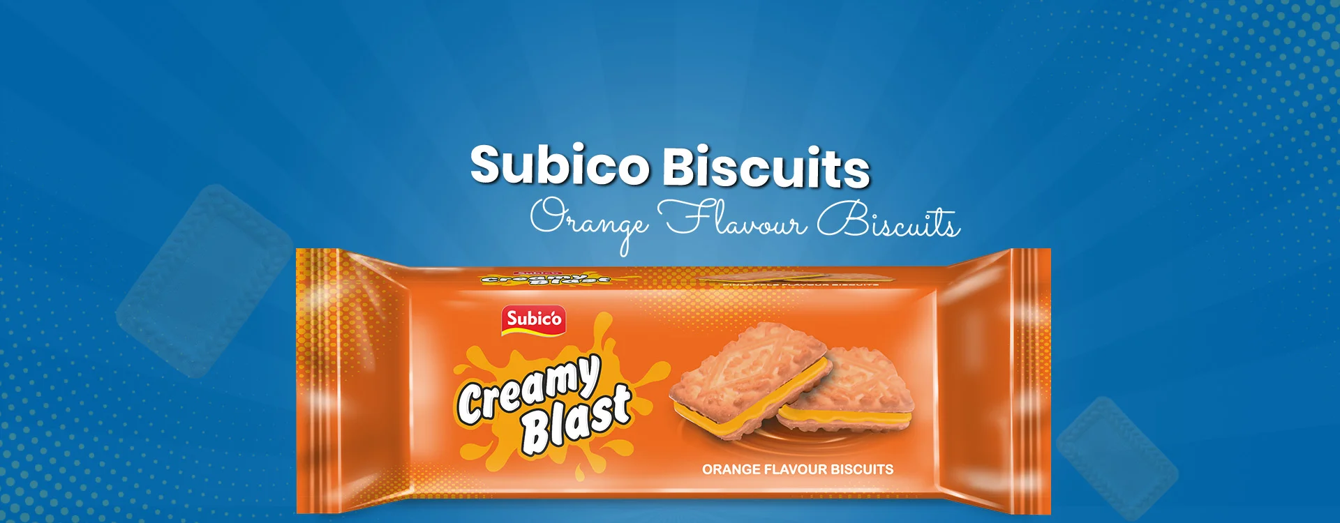 Orange Flavour Biscuit